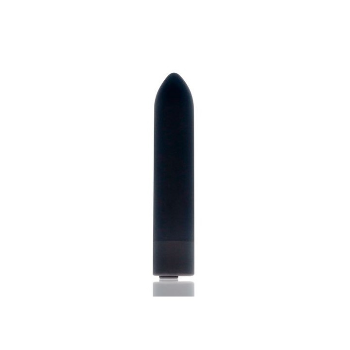 BLACK & SILVER VIBRATING BULLET KERNEX