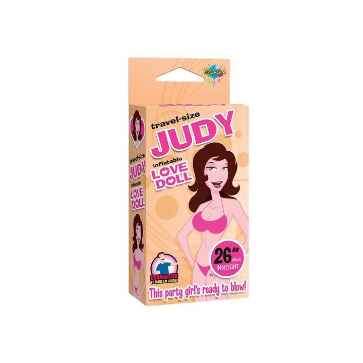JUDY TRAVEL SIZE DOLL- MUÑECA HINCHABLE 66CM.