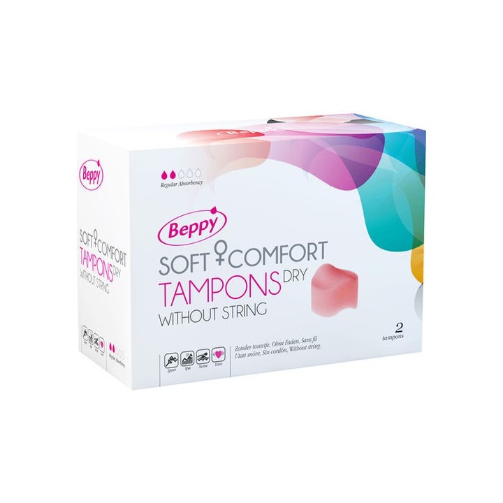 SOFT TAMPONS DRY - TAMPONES CLÁSICOS 2UDS.