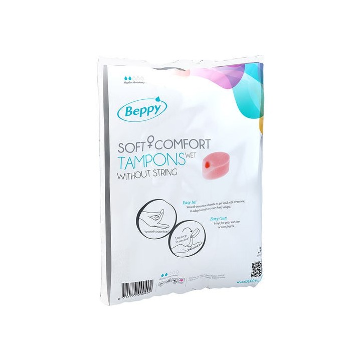 BEPPY TAMPONES LUBRICADOS 30 UDS.