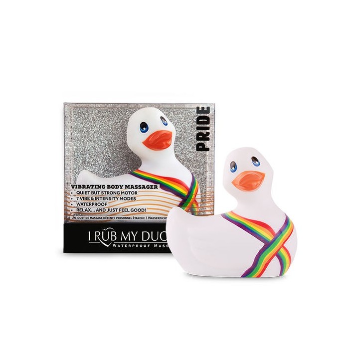 I RUB MY DUCKIE MASSAGER PRIDE PATO VIBRADOR ORGULLO GAY