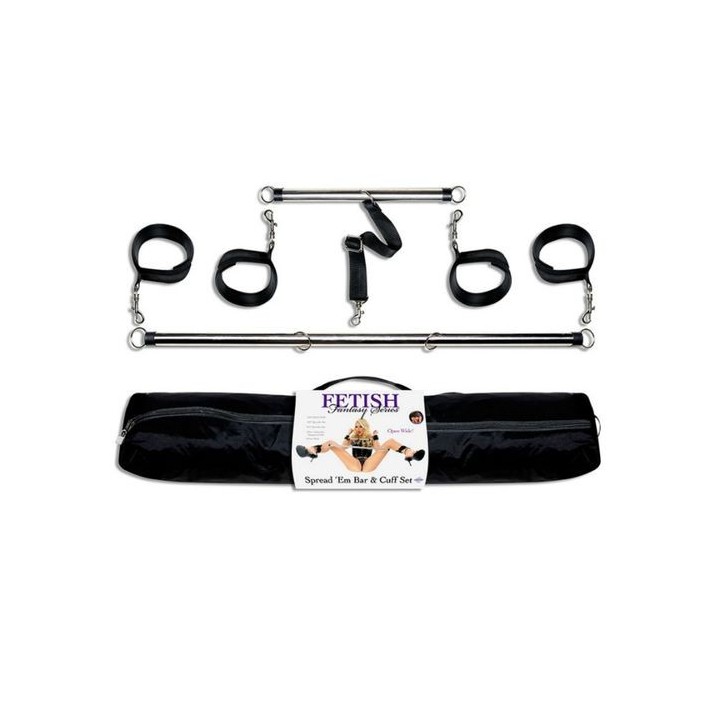ESPOSAS CON BARRAS SEPARADORAS FETISH SPREAD EM- BAR & CUFF SET