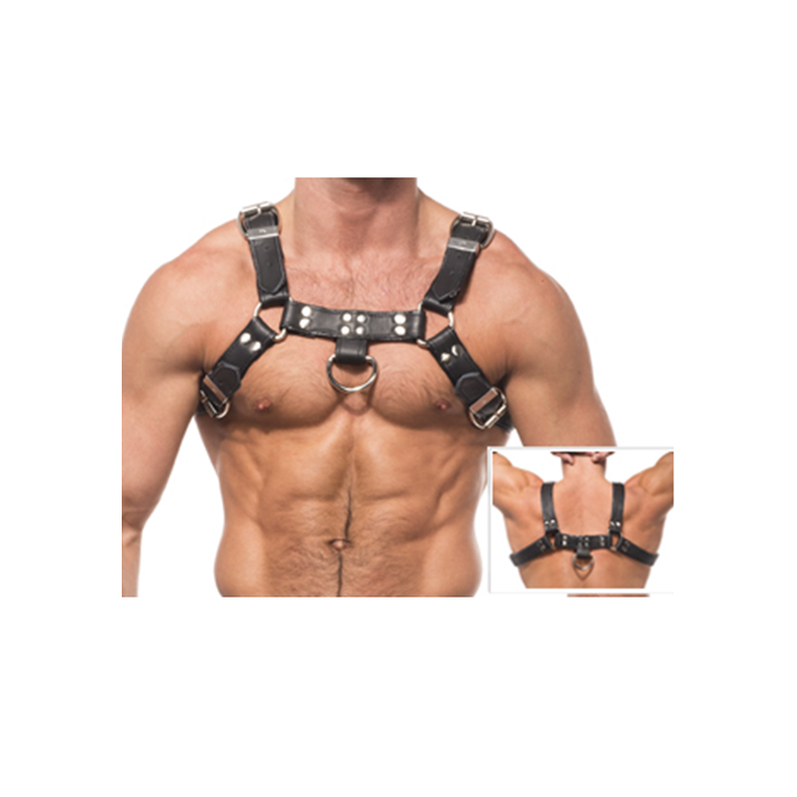 ARNÉS PARA CHICO BDSM LEATHER BODY CHAIN HARNESS