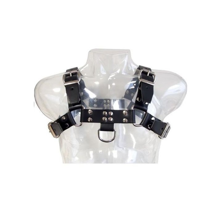 ARNÉS PARA CHICO BDSM LEATHER BODY CHAIN HARNESS