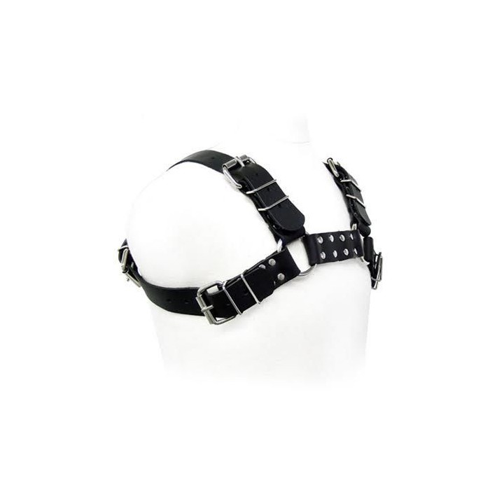 LEATHER BODY BULL DOG HARNESS