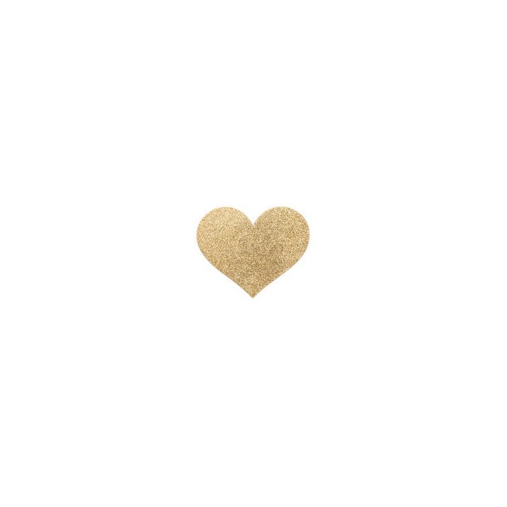 BIJOUX FLASH HEART GOLD PEZONERAS DORADO