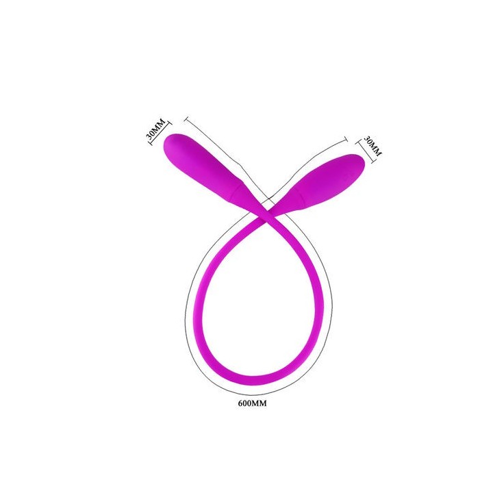PRETTY LOVE SMART SNAKY VIBE VIBRADOR DOBLE