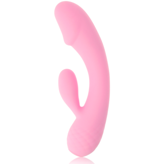 VIBRADOR RABBIT FLEXIBLE RECARGABLE USB SILICONA MÉDICA SÚPER SUAVE