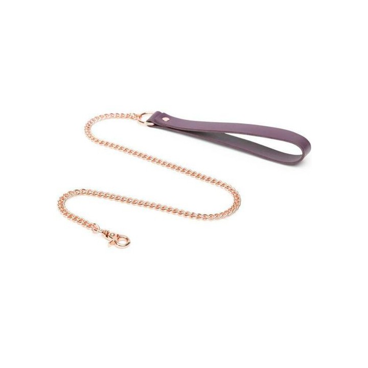 CINCUENTA SOMBRAS LIBERADAS COLLAR Y CORREA PIEL