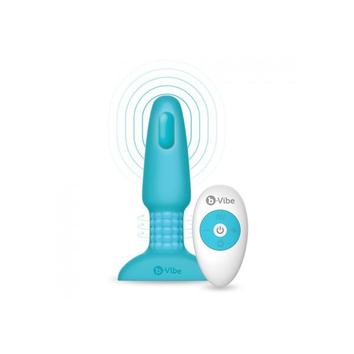B-VIBE RIMMING REMOTE CONTROL PLUG 2 TEAL