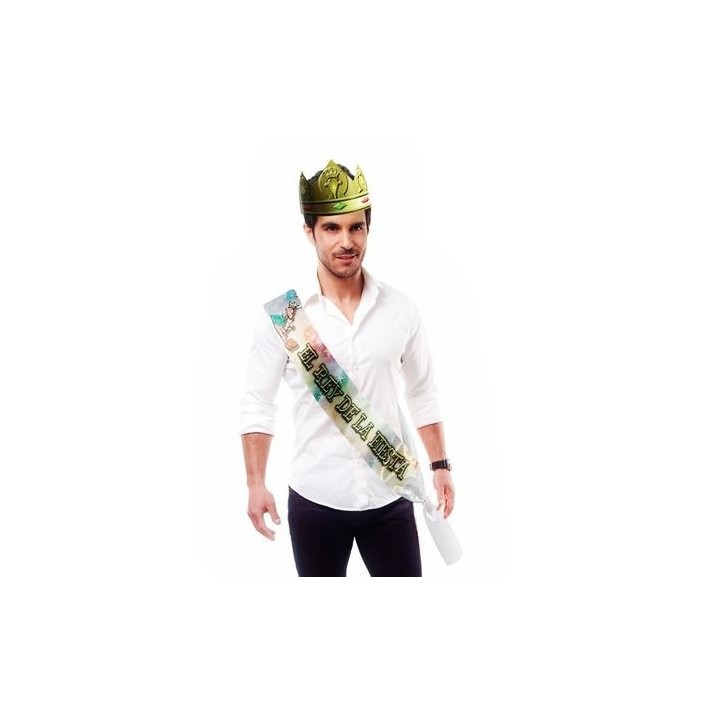 BANDA "EL REY DE LA FIESTA" + CORONA