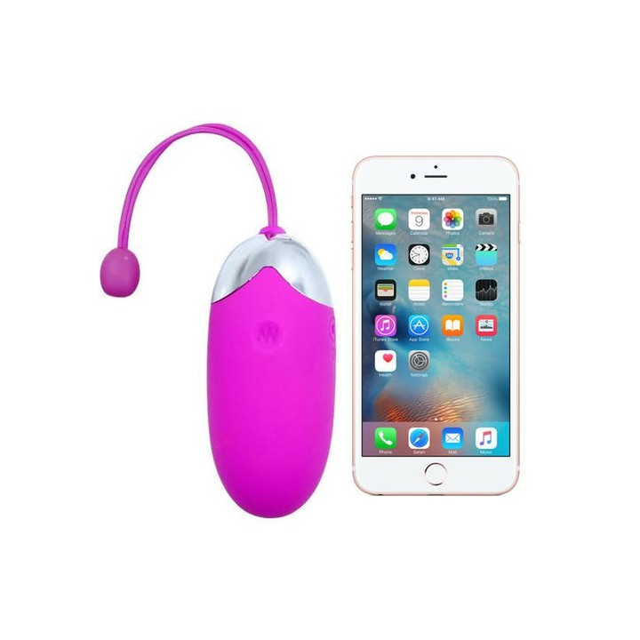 HUEVO VIBRADOR MASAJEADOR CON MANDO APP SILICONA RECARGABLE