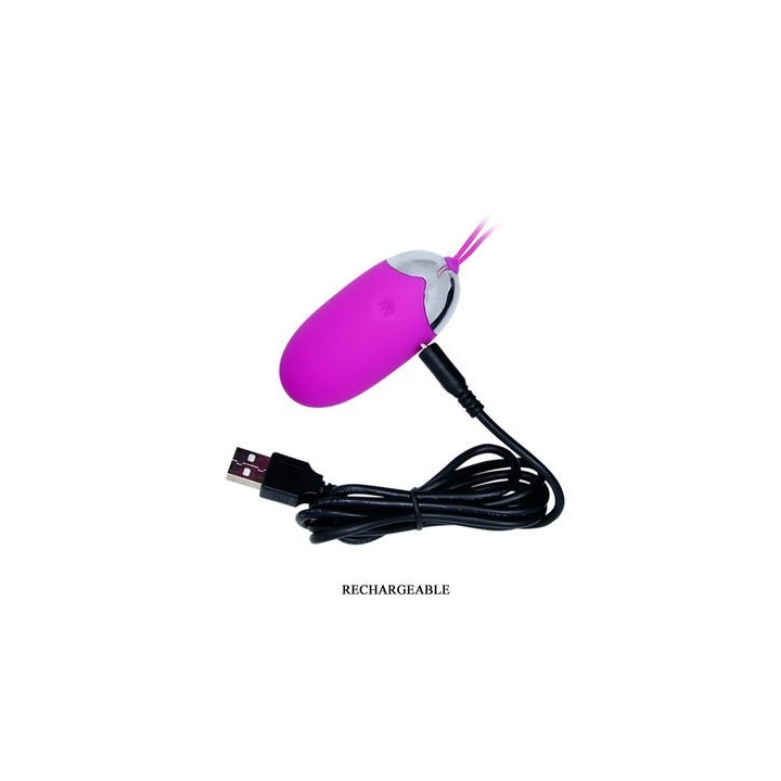HUEVO VIBRADOR MASAJEADOR CON MANDO APP SILICONA RECARGABLE