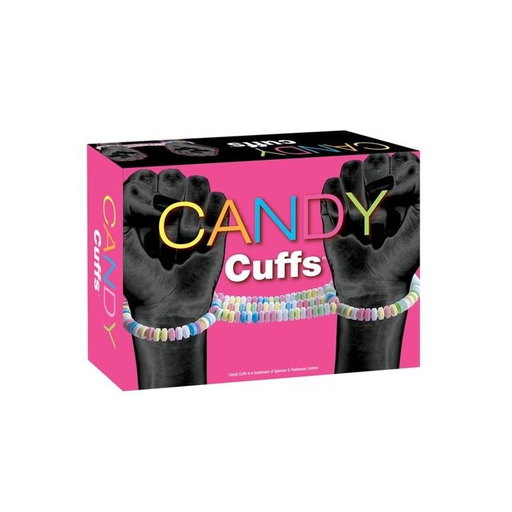 CANDY CUFFS-ESPOSAS COMESTIBLE CARAMELOS
