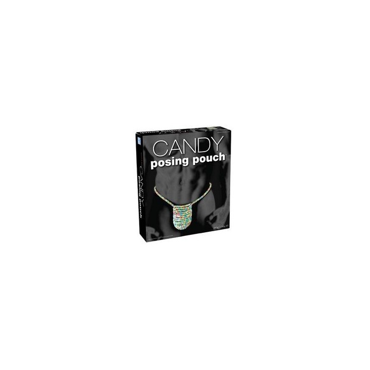 CANDY POSING POUCH TANGA CARAMELOS HOMBRE