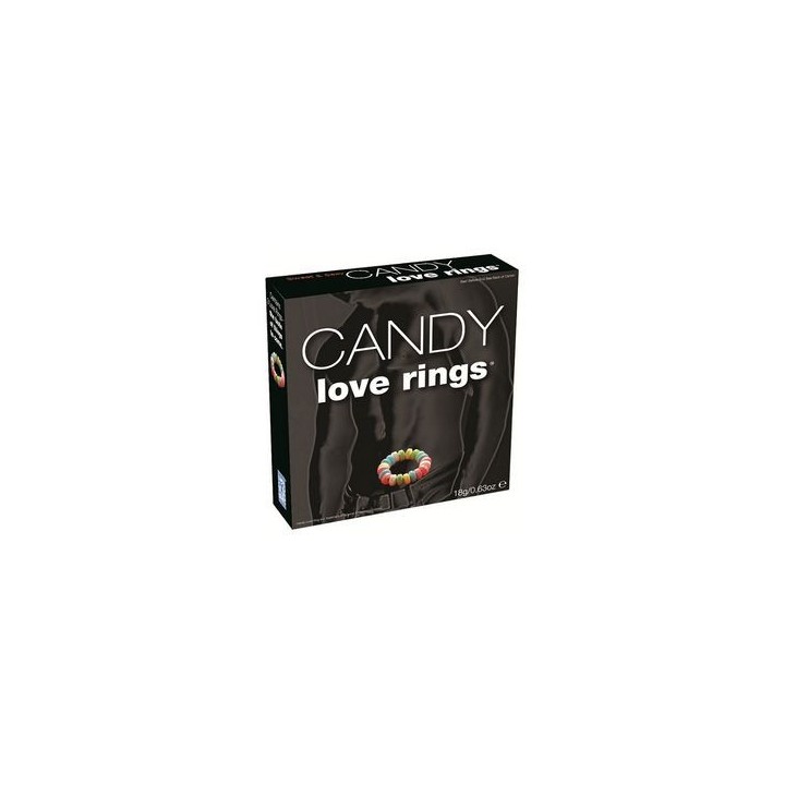 CANDY LOVE RINGS ANILLOS COMESTIBLE CARAMELOS