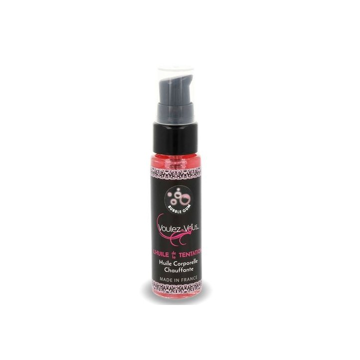 VOULEZ-VOUS ACEITE EFECTO CALOR CHICLE 35ML.