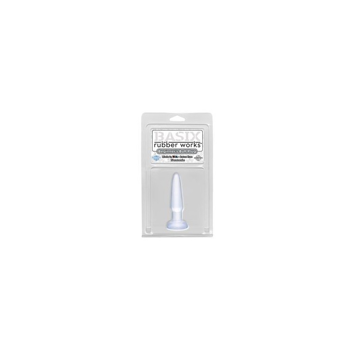 BASIX BEGINNER'S BUTT PLUG CLEAR