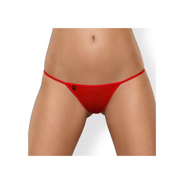 OBSESSIVE LUIZA THONG - TANGA ROJO S/M