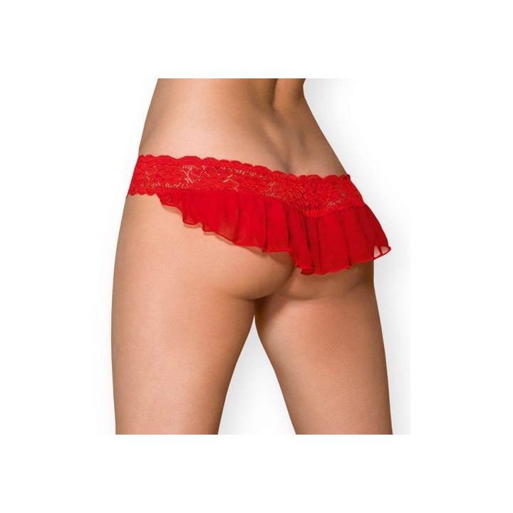 OBSESSIVE THONG - TANGA ROJO S/M