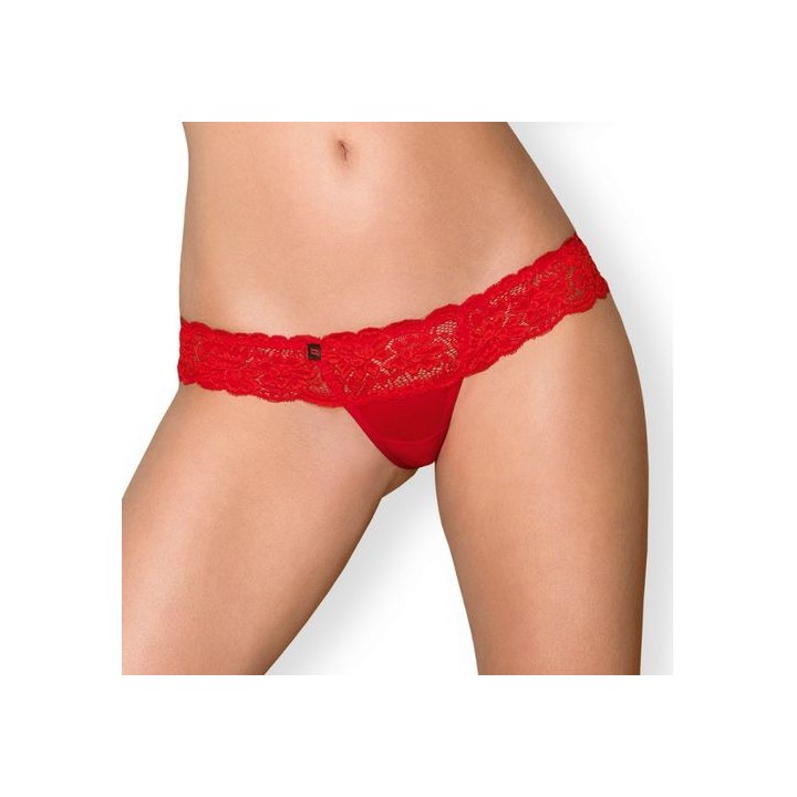 OBSESSIVE THONG - TANGA ROJO L/XL