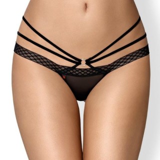OBSESSIVE THONG BLACK TANGA S/M
