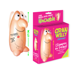 DICK BIG PITO HINCHABLE 69CM.