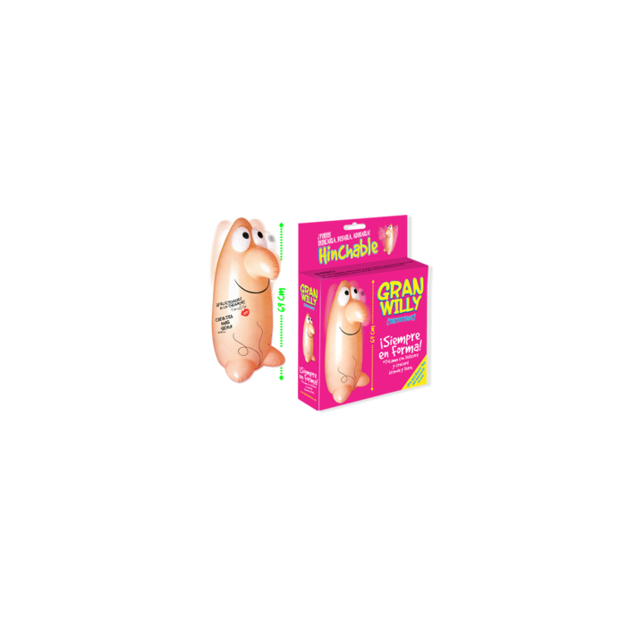 DICK BIG PITO HINCHABLE 69CM.