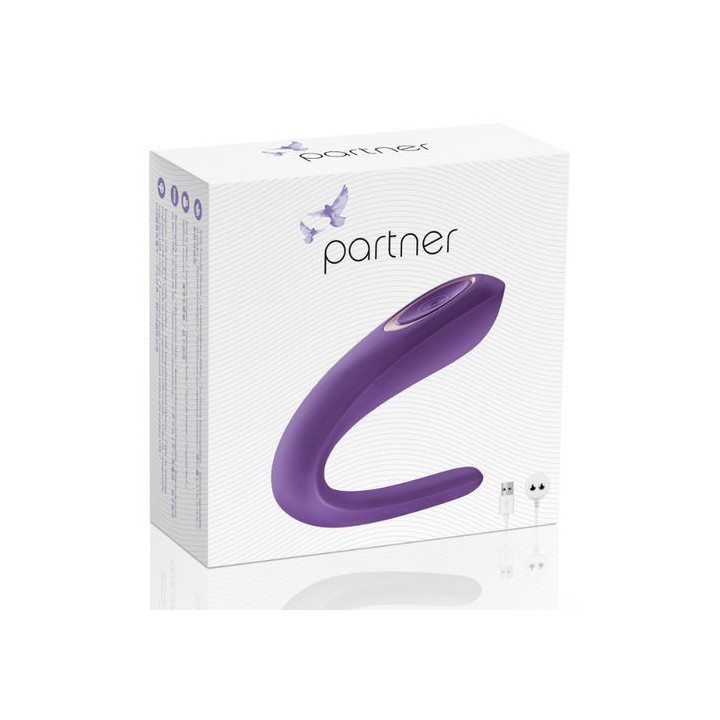 PARTNER VIBRATOR STIMULATING BOTH PARTNERS MASAJEADOR PARA DOS