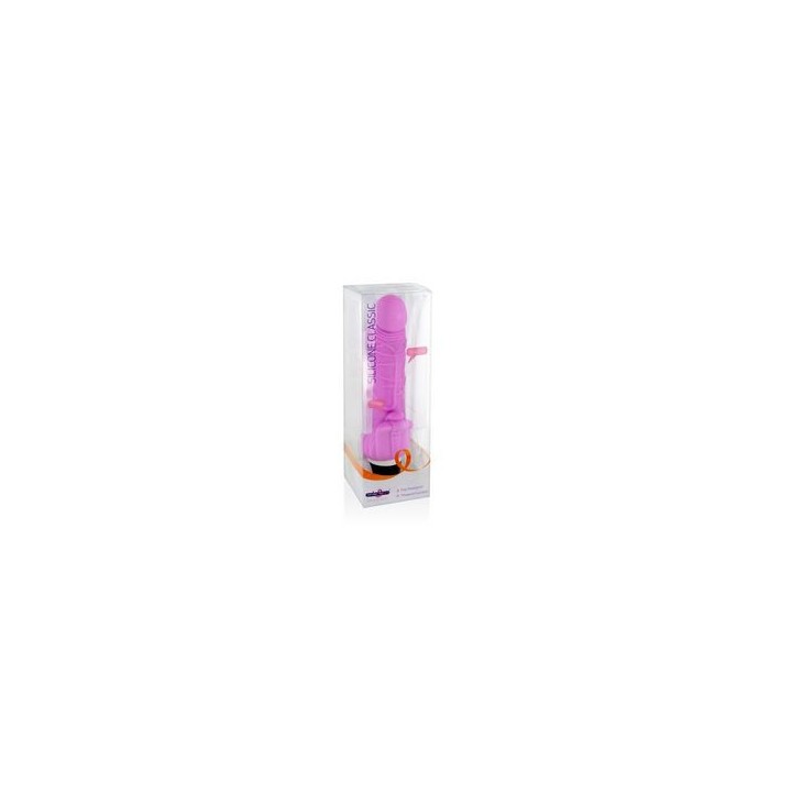CLASSIC SILICONE VIBRATOR PINK 7 PROGRAMAS