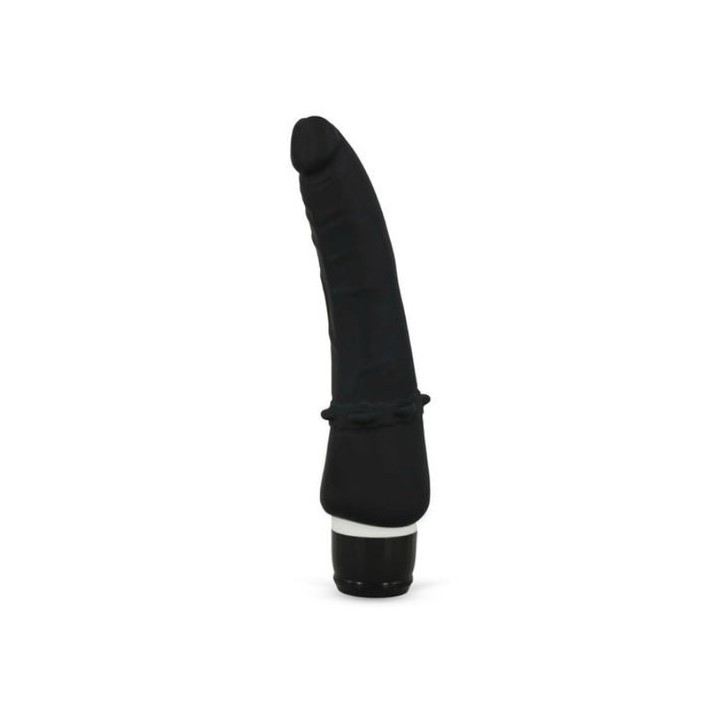 CLASSIC SILICONE SLIM VIBRADOR NEGRO