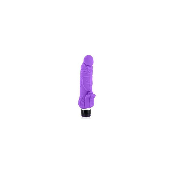 CLASSIC SILICONE PURPLE VIBRADOR 7 FUNCIONES