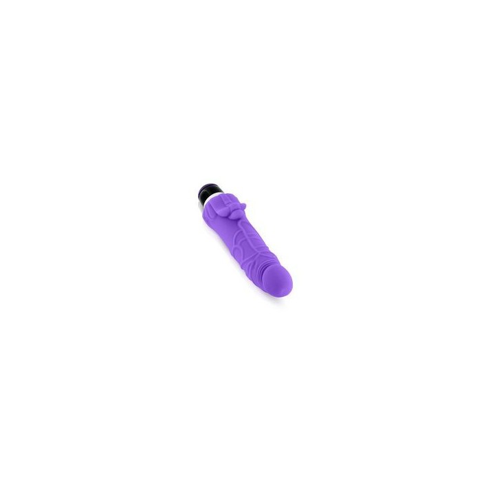 CLASSIC SILICONE PURPLE VIBRADOR 7 FUNCIONES