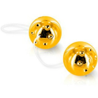 GOLD BALLS BOLAS CHINAS DORADAS