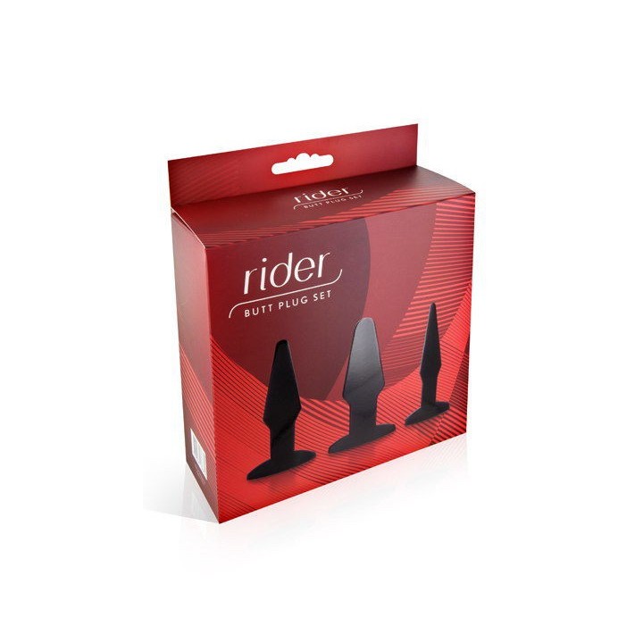 RIDER BUTT PLUG SET