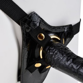 FETISH GOLD DESIGNER STRAP-ON ARNES CON DILDO