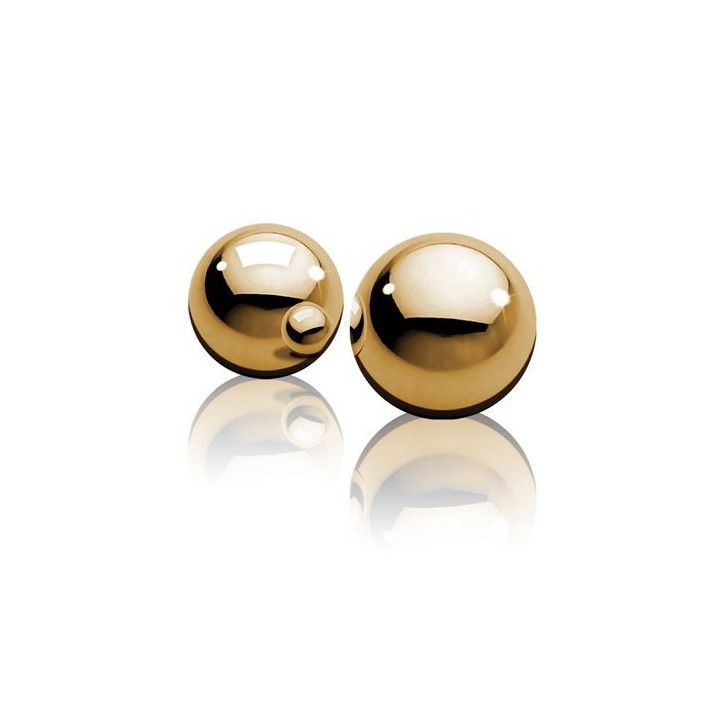 FETISH GOLD BEN-WA BALLS BOLAS METALICAS DORADAS