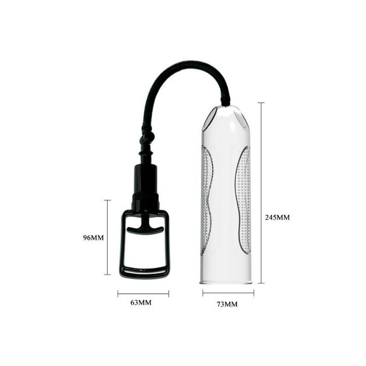 PRETTY LOVE PENIS PUMP BOMBA ERECCIÓN Y VIBRADOR