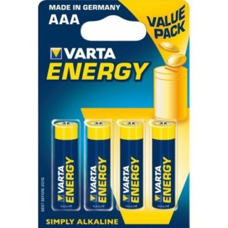 VARTA ENERGY BATTERY PILA ALCALINA AAA LR03