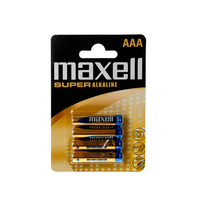 MAXELL SUPER ALKALINE BATTERY PILA AAA LR6