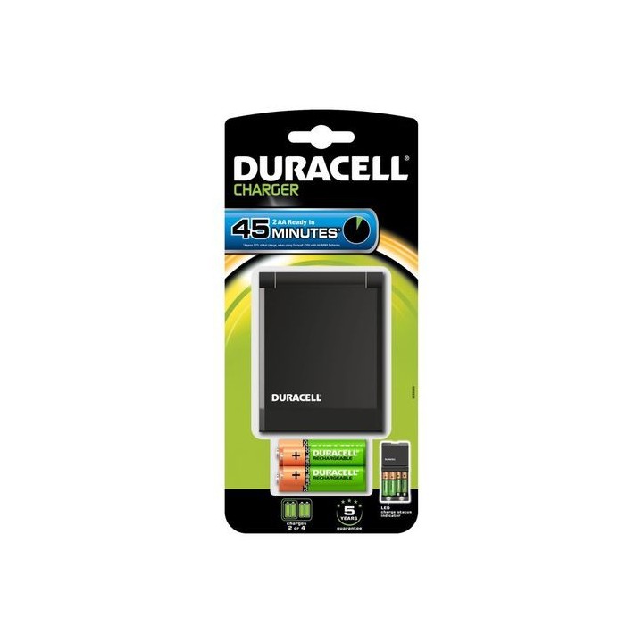 DURACELL CHARGER 45 MINUTES CARGADOR
