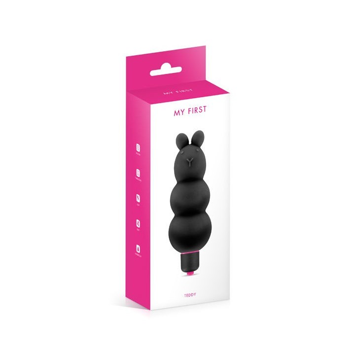 MY FIRST TEDDY VIBRADOR SILICONA 12.2CM.