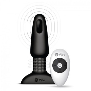 PLUG ANAL VIBRADOR CON MANDO A DISTANCIA Y RECARGABLE USB