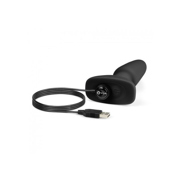 PLUG ANAL VIBRADOR CON MANDO A DISTANCIA Y RECARGABLE USB