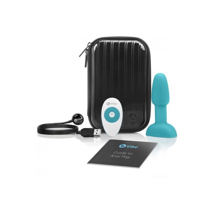 PLUG ANAL SILICONA CONTROL REMOTO B-VIBE RIMMING PETITE PLUG