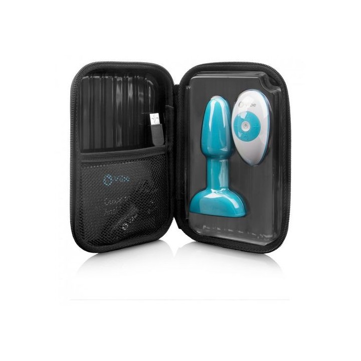 PLUG ANAL SILICONA CONTROL REMOTO B-VIBE RIMMING PETITE PLUG