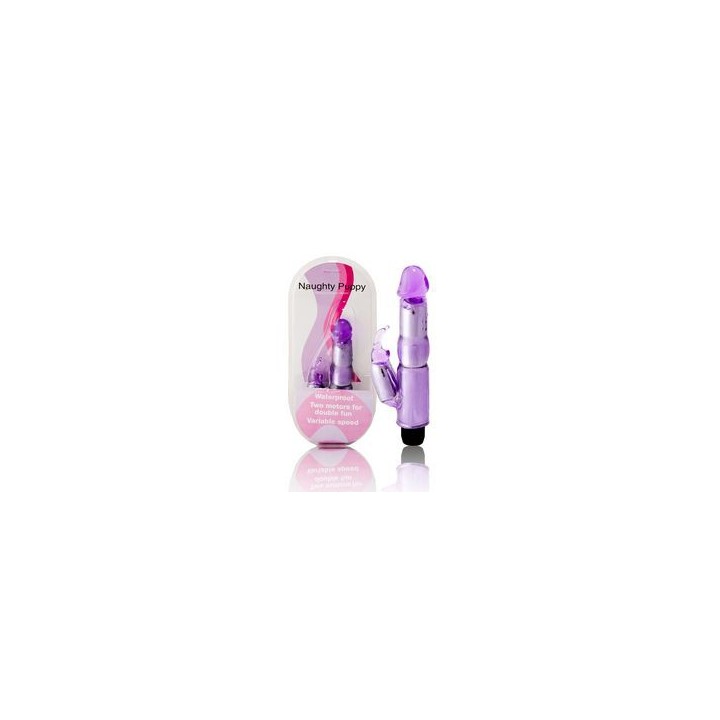 NAUGHTY PUPPY VIBRADOR ESTIMULADOR RABBIT