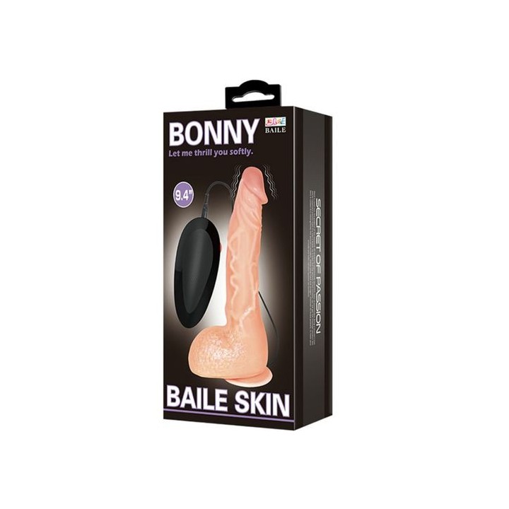 BONNY SKIN VIBRADOR REALISTICO VENTOSA