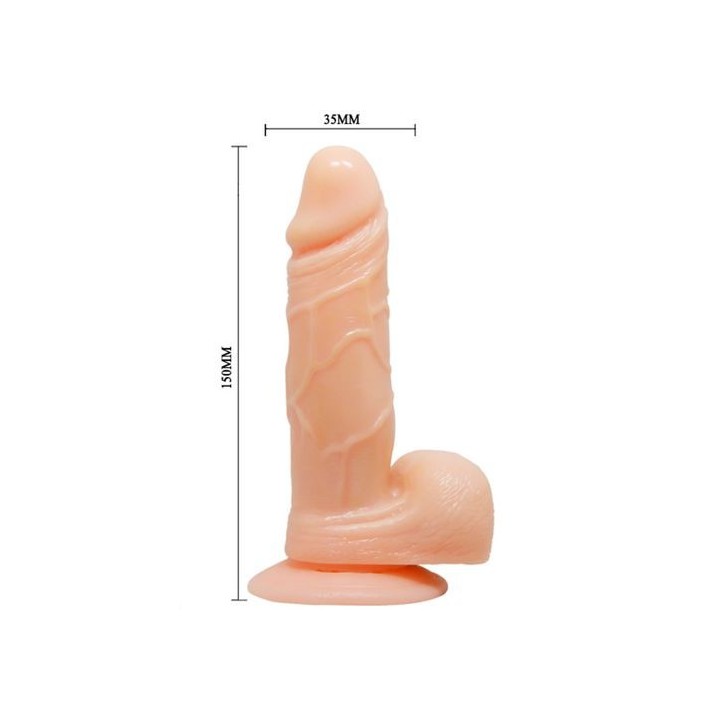 PRIME VIBRADOR REALISTICO VENTOSA 150MM.
