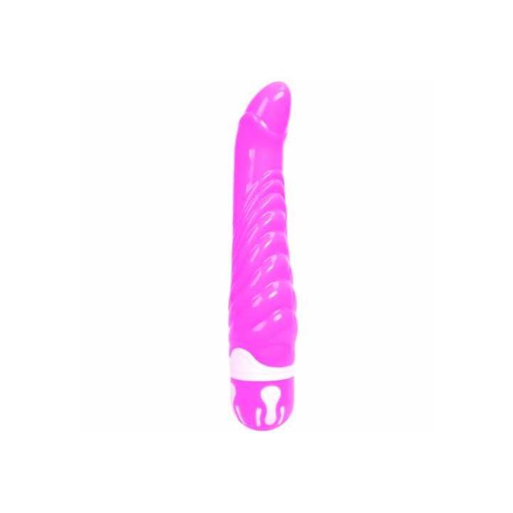 THE REALISTIC COCK PURPLE VIBRADOR LILA 21.8CM.